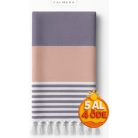 Calmera Natura Peştemal Pamuk - Doğal Saçaklı Plaj, Deniz, Havuz, Spa, Sauna, Spor, Seyahat Havlusu - Somon Calmera Natura Peştemal Pamuk - Doğal Saçaklı Plaj, Deniz, Havuz, Spa, Sauna, Spor, Seyahat Havlusu - Somon