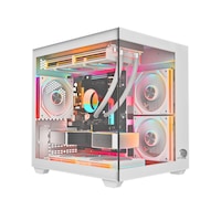 Gameline Hıper V4 5x Rgb Fanlı Usb 3.0 Gaming Bilgisayar Kasası Beyaz