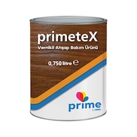 Primetex Solvent Bazlı Yarı Şeffaf Vernikli Ahşap Koruyucu 0,750 Lt Primetex Solvent Bazlı Yarı Şeffaf Vernikli Ahşap Koruyucu 0,750 Lt