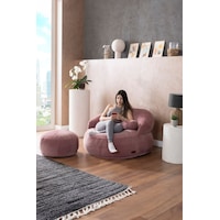 Good Night New Felix Lüx Armut Koltuk & Puf & Uzanma Koltuğu & Berjer Gül Kurusu Pembe Good Night New Felix Lüx Armut Koltuk & Puf & Uzanma Koltuğu & Berjer Gül Kurusu Pembe