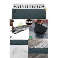 Tineke Siyah Renk Uzun Model Kötü Koku Önleyici Silikon Mat Banyo Mutfak Lavabo Balkon Gider Tıpası Kapağı Tineke Siyah Renk Uzun Model Kötü Koku Önleyici Silikon Mat Banyo Mutfak Lavabo Balkon Gider Tıpası Kapağı