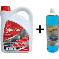 Spectre Süper -40 Antifriz 3 L Kırmızı + -12 Cam Suyu 1 L Spectre Süper -40 Antifriz 3 L Kırmızı + -12 Cam Suyu 1 L