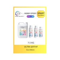 7.5 Kg Hobby Epoxy Smart/ Şeffaf Epoksi Reçine Ince Döküm 7.5 Kg Hobby Epoxy Smart/ Şeffaf Epoksi Reçine Ince Döküm