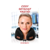 Viscofoam Cosy Ortopedik Seyahat Yastığı Visco Boyun Destekli Seyahat Yastığı - Siyah | Ergo Travel Viscofoam Cosy Ortopedik Seyahat Yastığı Visco Boyun Destekli Seyahat Yastığı - Siyah | Ergo Travel