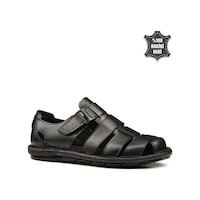 Magıc Shoes Hakiki Deri Ortopedik Erkek Sandalet Magıc Shoes Hakiki Deri Ortopedik Erkek Sandalet