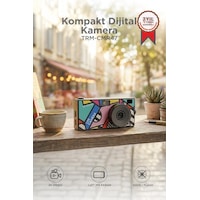Torima Life Dijital Kamera Selfie Video Vlog Kamerası Mini Fotoğraf Makinesi CMR47 Siyah Torima Life Dijital Kamera Selfie Video Vlog Kamerası Mini Fotoğraf Makinesi CMR47 Siyah