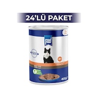 Paw Paw Pate Somonlu Yetişkin Kedi Konserve Maması 24 x 400 G Paw Paw Pate Somonlu Yetişkin Kedi Konserve Maması 24 x 400 G