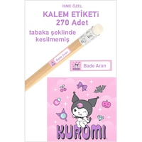Öğrenci Etiketi Isimli Kuromi Okul Kalem Etiketi Kalem Sticker 4 Öğrenci Etiketi Isimli Kuromi Okul Kalem Etiketi Kalem Sticker 4