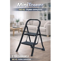 Ertekpa MT2 Minitower 2 Geniş Basamaklı Merdiven Siyah Ertekpa MT2 Minitower 2 Geniş Basamaklı Merdiven Siyah