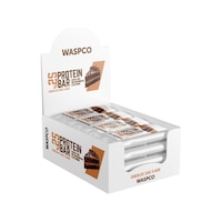 Waspco Bitter Çikolata Kaplı Çikolatalı Kek Aromalı Protein Bar 36G x 12 Adet Waspco Bitter Çikolata Kaplı Çikolatalı Kek Aromalı Protein Bar 36G x 12 Adet