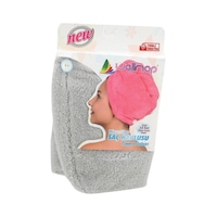 Mikrofiber Düğmeli Saç Havlusu Mikrofiber Düğmeli Saç Havlusu