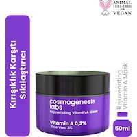 Cosmogenesis Labs %0.3 Retinol Krem Maske 50ml - Durulanan Yüz Maskesi Canlandırıcı   Vegan