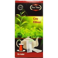 Tea Time Çay Filtresi (Çay Demleme Poşeti) 20 x 26'lı Tea Time Çay Filtresi (Çay Demleme Poşeti) 20 x 26'lı