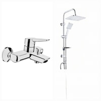 Artema Solid S A42444 Banyo Bataryası + Tema Carismo 53242 Tepe Duş Seti Krom Artema Solid S A42444 Banyo Bataryası + Tema Carismo 53242 Tepe Duş Seti Krom