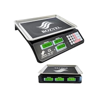 Elektronik Dijital Terazi 40kg Şarjlı Bozyel Acs-809t Elektronik Dijital Terazi 40kg Şarjlı Bozyel Acs-809t