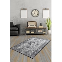 Isabel Siyah Djt 80X150 Cm Dekoratif Halı Isabel Siyah Djt 80X150 Cm Dekoratif Halı