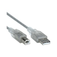 Usb Yazici Kablosu Şeffaf 2.0V 3 Metre Powermaster Sl-U2003 Usb Yazici Kablosu Şeffaf 2.0V 3 Metre Powermaster Sl-U2003