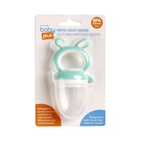 Baby Plus Silikon Meyve Sebze Emziği Yeşil Baby Plus Silikon Meyve Sebze Emziği Yeşil
