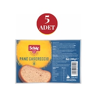 Schar Pane Casereccio Glutensiz Ev Ekmeği 5 x 240 G Schar Pane Casereccio Glutensiz Ev Ekmeği 5 x 240 G