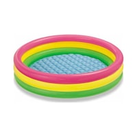Intex 3 Boğumlu Sunset Bebek Havuzu -58924 Çok Renkli Intex 3 Boğumlu Sunset Bebek Havuzu -58924 Çok Renkli