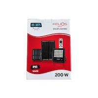 Helios 200w Led Solar Projektör Monokristal Panel Ip65 Uzaktan Kumandalı Helios 200w Led Solar Projektör Monokristal Panel Ip65 Uzaktan Kumandalı