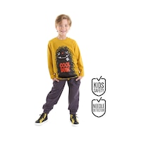 Cool Dude Erkek Çocuk T-shirt Pantolon Takım Cool Dude Erkek Çocuk T-shirt Pantolon Takım
