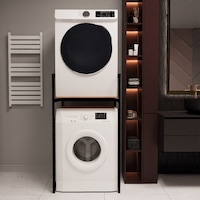 Banyo Rafı Çamaşır Ve Kurutma Makinesi Dolabı Çam 1623 Çam Banyo Rafı Çamaşır Ve Kurutma Makinesi Dolabı Çam 1623 Çam