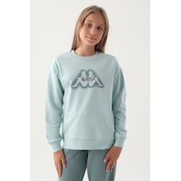 Kappa Mint Kız Çocuk Sweatshirt Mint Kappa Mint Kız Çocuk Sweatshirt Mint