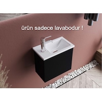 Turkuaz Seramik Mini Lavabo 24 x 42 CM Turkuaz Seramik Mini Lavabo 24 x 42 CM