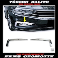 Vw Passat B8.5 Krom Sis Farı Çerçevesi 2 Prç P.Çelik 2019 Üzeri Vw Passat B8.5 Krom Sis Farı Çerçevesi 2 Prç P.Çelik 2019 Üzeri