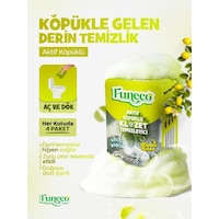 Funeco Tuvalet Klozet Temizleyici Aktif Köpük Doğa Dostu 4 Paket 300g Aylık Kullanım Limon Ferahlığı Funeco Tuvalet Klozet Temizleyici Aktif Köpük Doğa Dostu 4 Paket 300g Aylık Kullanım Limon Ferahlığı