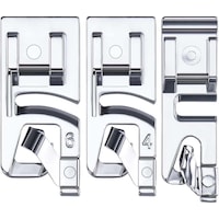 Aile Dikiş Makinesi Alçak Tutuculu Kıvırma Ayak Seti 2Mm 4 MM 6Mm Aile Dikiş Makinesi Alçak Tutuculu Kıvırma Ayak Seti 2Mm 4 MM 6Mm