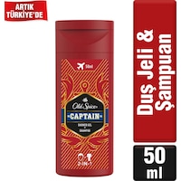 Old Spice Captain Duş Jeli ve Şampuan 50 ML