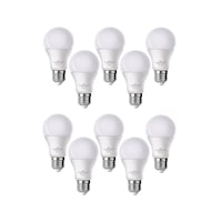 10 Adet 9 Watt Enerji Tasarruflu Beyaz Işık Led Ampul 10 Adet 9 Watt Enerji Tasarruflu Beyaz Işık Led Ampul