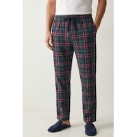 Elemge Kareli Pamuklu Erkek Pijama Altı Yumuşak Esnek Rahat Kalıp Cepli Ipli Yeşil Ekose Relax Fit Elemge Kareli Pamuklu Erkek Pijama Altı Yumuşak Esnek Rahat Kalıp Cepli Ipli Yeşil Ekose Relax Fit