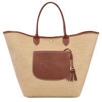 Longchamp Le Pliage Collection L Basket Bag Kadın Omuz Çantası 10308 Hgk Kahve - Bej Longchamp Le Pliage Collection L Basket Bag Kadın Omuz Çantası 10308 Hgk Kahve - Bej