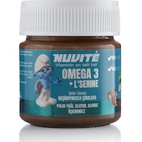 Nuvıte Omega 3 + L- Serine Keçiboynuzlu Şekersiz Vitaminli Çikolata 200 G Nuvıte Omega 3 + L- Serine Keçiboynuzlu Şekersiz Vitaminli Çikolata 200 G