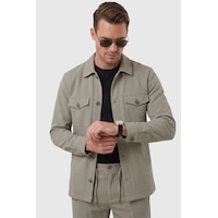 Deep Sea Deepsea Yeşil Slim Fit Gofre Dokulu Yazlık Spor Takım Elbise Yarım Astarlı Likralı 2 Li Kombin 2604007 Deep Sea Deepsea Yeşil Slim Fit Gofre Dokulu Yazlık Spor Takım Elbise Yarım Astarlı Likralı 2 Li Kombin 2604007