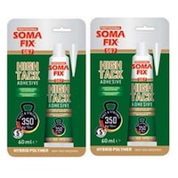 2 Aset Somafix 60 Ml Beyaz High Tack Hızlı Çok Amaçlı Suya Dayanıklı Korniş Yapıştırıcı 2 Aset Somafix 60 Ml Beyaz High Tack Hızlı Çok Amaçlı Suya Dayanıklı Korniş Yapıştırıcı