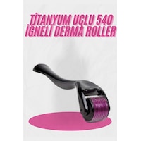 Dermaroller Titanyum 540 Iğneli 1 Mm Saç Kaş Sakal Serum Kullanıma Uygun Dermaroller Titanyum 540 Iğneli 1 Mm Saç Kaş Sakal Serum Kullanıma Uygun