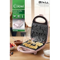Kiwi KSM-2407K Çocuk Waffle Makinesi Kiwi KSM-2407K Çocuk Waffle Makinesi