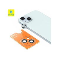 Blueo Apple Uyumlu iPhone 14 / 14 Plus Mavi Metal Çerçeve Lens Koruyucu Blueo Apple Uyumlu iPhone 14 / 14 Plus Mavi Metal Çerçeve Lens Koruyucu