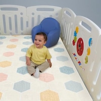 Unigo Pastel Honeycomb Light Bebek Oyun Matı ve Halısı Unigo Pastel Honeycomb Light Bebek Oyun Matı ve Halısı
