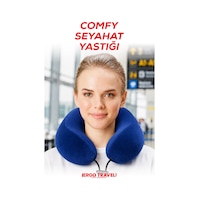 Viscofoam Comfy Ortopedik Seyahat Yastığı Visco Boyun Destekli Seyahat Yastığı - Mavi | Ergo Travel Viscofoam Comfy Ortopedik Seyahat Yastığı Visco Boyun Destekli Seyahat Yastığı - Mavi | Ergo Travel