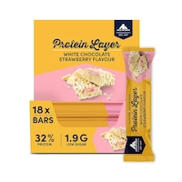 Multipower Protein Layer Bar 18 Adet Beyaz Çikolata & Çilek Aromalı Protein Bar Multipower Protein Layer Bar 18 Adet Beyaz Çikolata & Çilek Aromalı Protein Bar