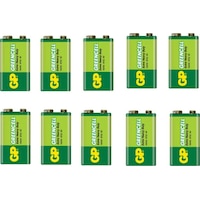 GP 1604G-B Greencell 9V Pil 10'lu GP 1604G-B Greencell 9V Pil 10'lu