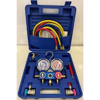 2 Valfli Manifold Gösterge Kiti 1.5m Hortumlu Çantalı R134 A R22 R404 A R410 A Gaz 2 Valfli Manifold Gösterge Kiti 1.5m Hortumlu Çantalı R134 A R22 R404 A R410 A Gaz