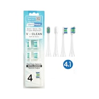 V Clean Sonic Soft Temizlik - Philips Sonicare Uyumlu 4 Adet Yedek Başlık