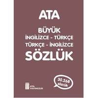 Büyük İngilizce - Türkce - Türkce - İngilizce Plastik Kapak Büyük İngilizce - Türkce - Türkce - İngilizce Plastik Kapak