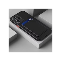 Fibaks Redmi Note 14 4g Uyumlu Kılıf Kamera Korumalı Arkası Kartlıklı Cüzdanlı Kırmızı Tuşlu Silikon Kapak Fibaks Redmi Note 14 4g Uyumlu Kılıf Kamera Korumalı Arkası Kartlıklı Cüzdanlı Kırmızı Tuşlu Silikon Kapak